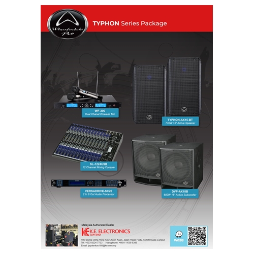 Wharfedale Pro | Wharfedale Pro Typhon Package 6